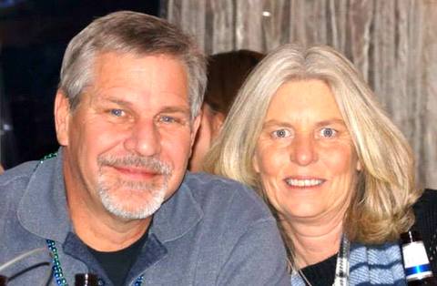 John and Lynda at CTYC SuperBowl Party 2014